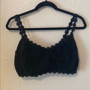 Black bralette